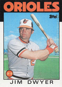 1986 Topps Jim Dwyer #653