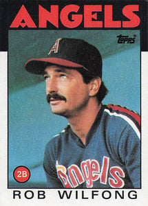 1986 Topps Rob Wilfong #658