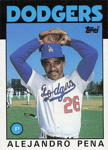 1986 Topps Alejandro Pena #665