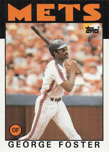 1986 Topps George Foster #680