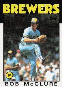 1986 Topps Bob McClure #684