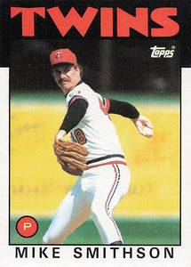 1986 Topps Mike Smithson #695