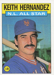 1986 Topps Keith Hernandez #701