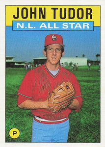 1986 Topps John Tudor #710