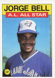 1986 Topps George Bell #718
