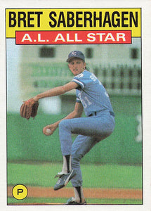 1986 Topps Bret Saberhagen #720