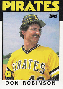 1986 Topps Don Robinson #731