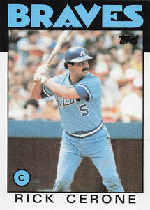 1986 Topps Rick Cerone #747