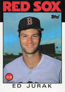 1986 Topps Ed Jurak #749