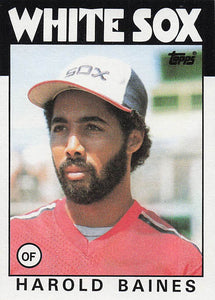 1986 Topps Harold Baines #755