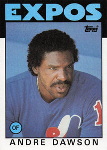 1986 Topps Andre Dawson #760