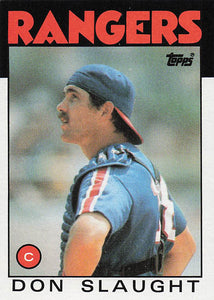 1986 Topps Don Slaught #761