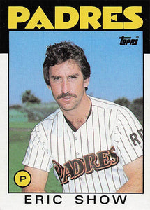 1986 Topps Eric Show #762