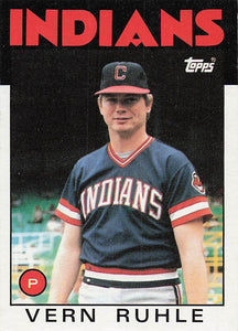 1986 Topps Vern Ruhle #768