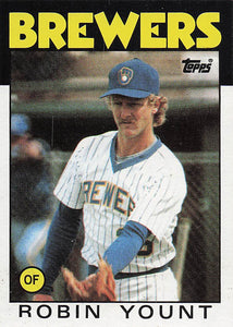 1986 Topps Robin Yount #780