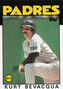 1986 Topps Kurt Bevacqua #789