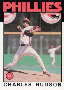 1986 Topps Charles Hudson #792