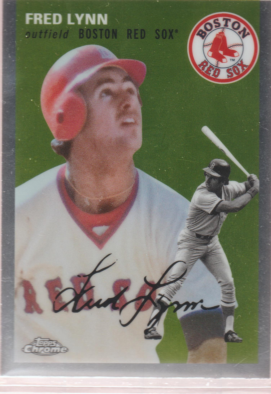 2023 Topps Chrome Platinum Anniversary #34 Fred Lynn