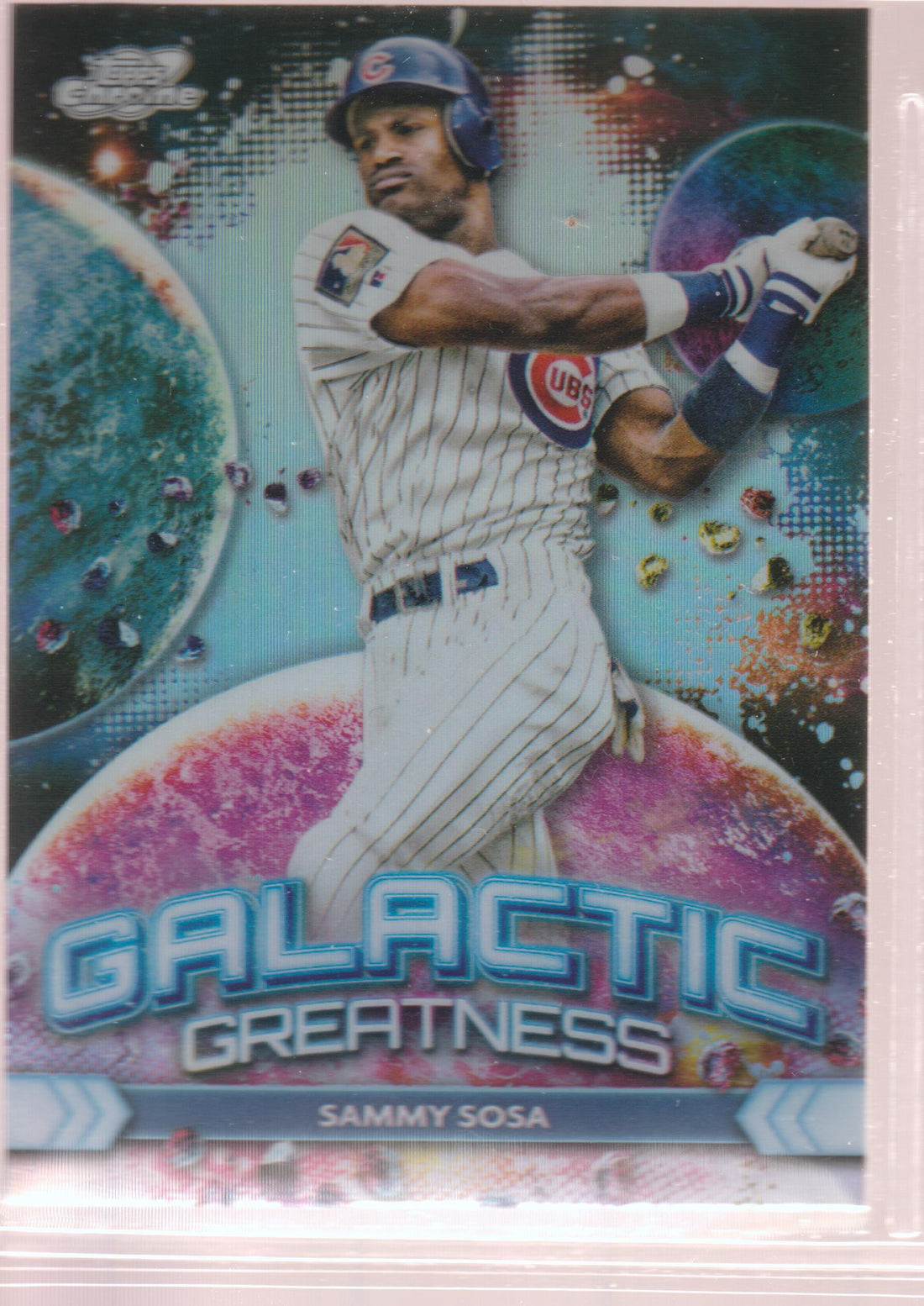2024 Topps Chrome Cosmic #GG-6 Sammy Sosa Galactic Greatness