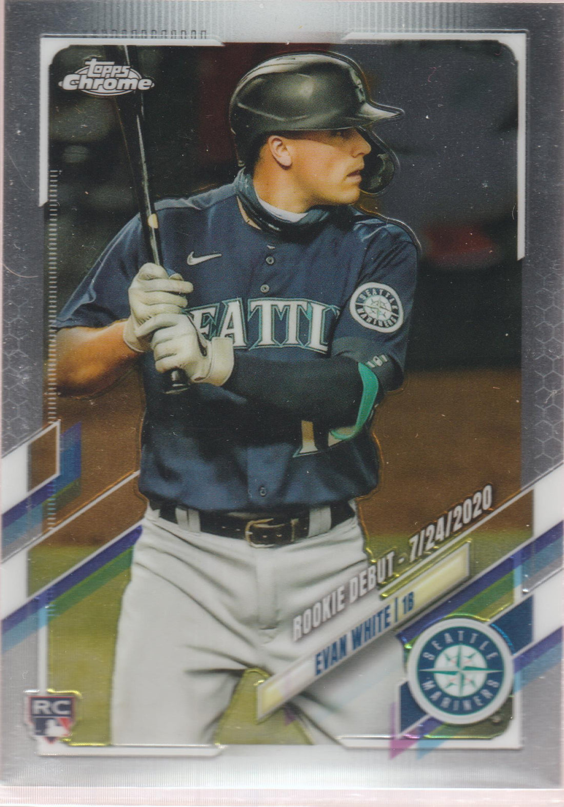 2021 Topps Chrome Update #USC46 Evan White