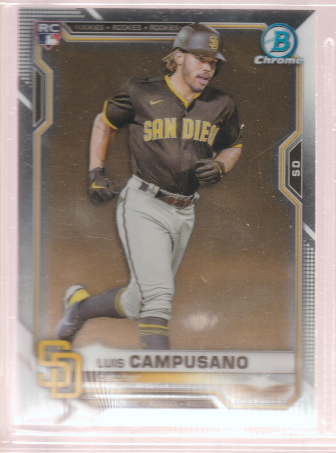 2021 Bowman Chrome #37 Luis Campusano