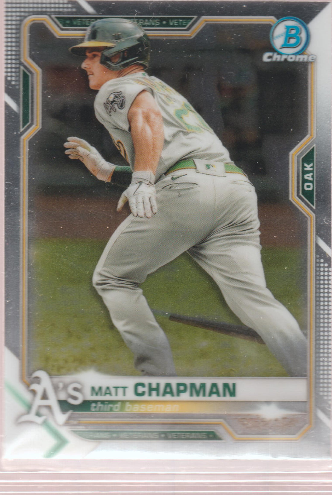 2021 Bowman Chrome #73 Matt Chapman
