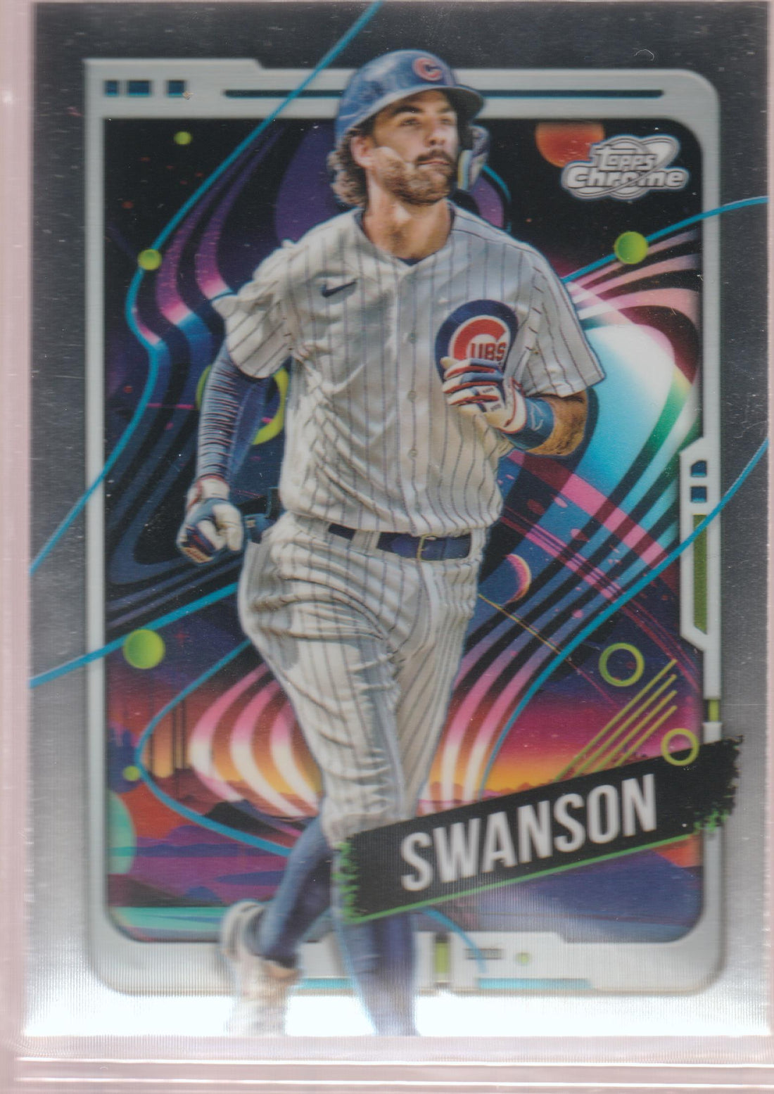 2024 Topps Chrome Cosmic #73 Dansby Swanson