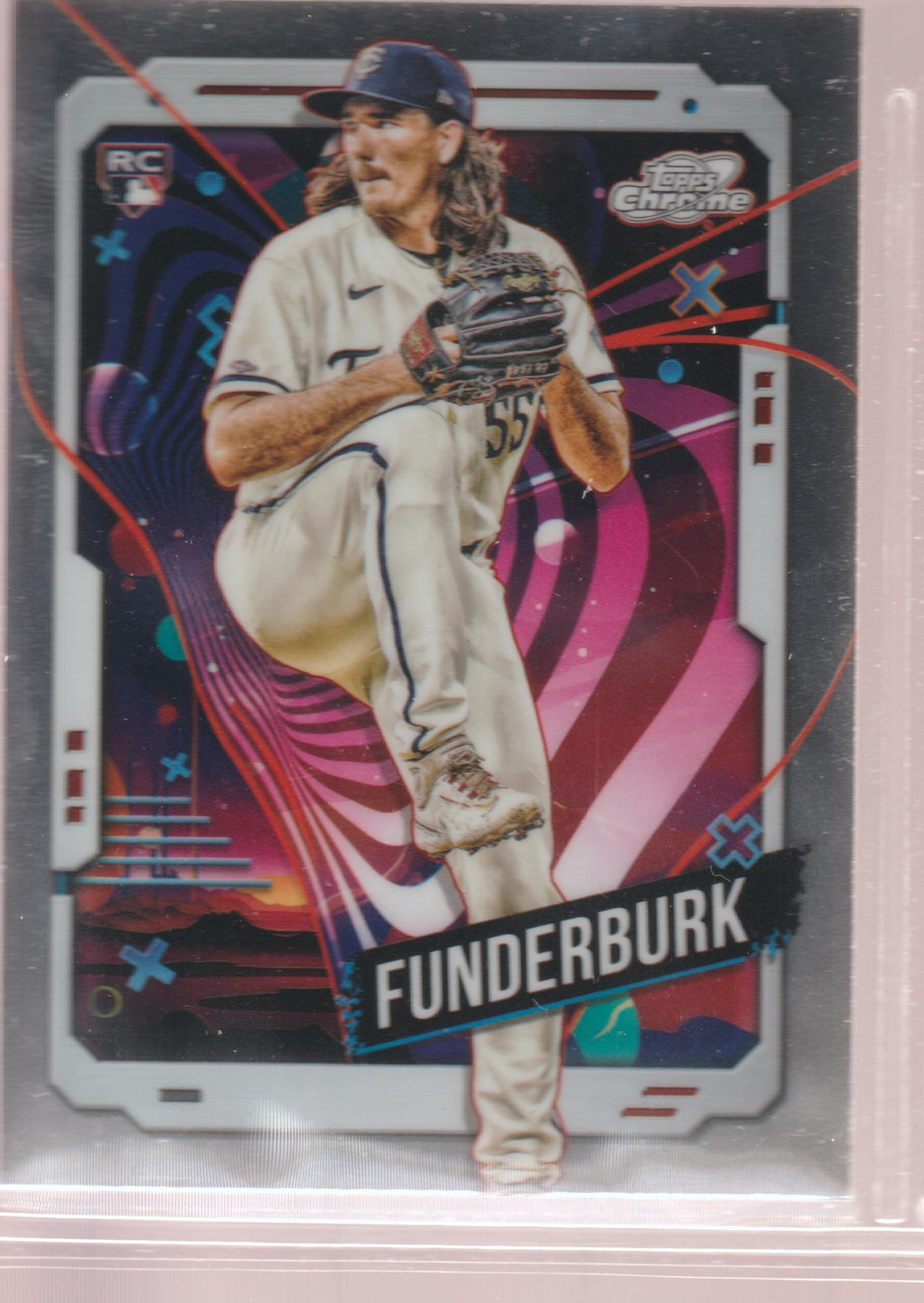 2024 Topps Chrome Cosmic #104 Kody Funderburk