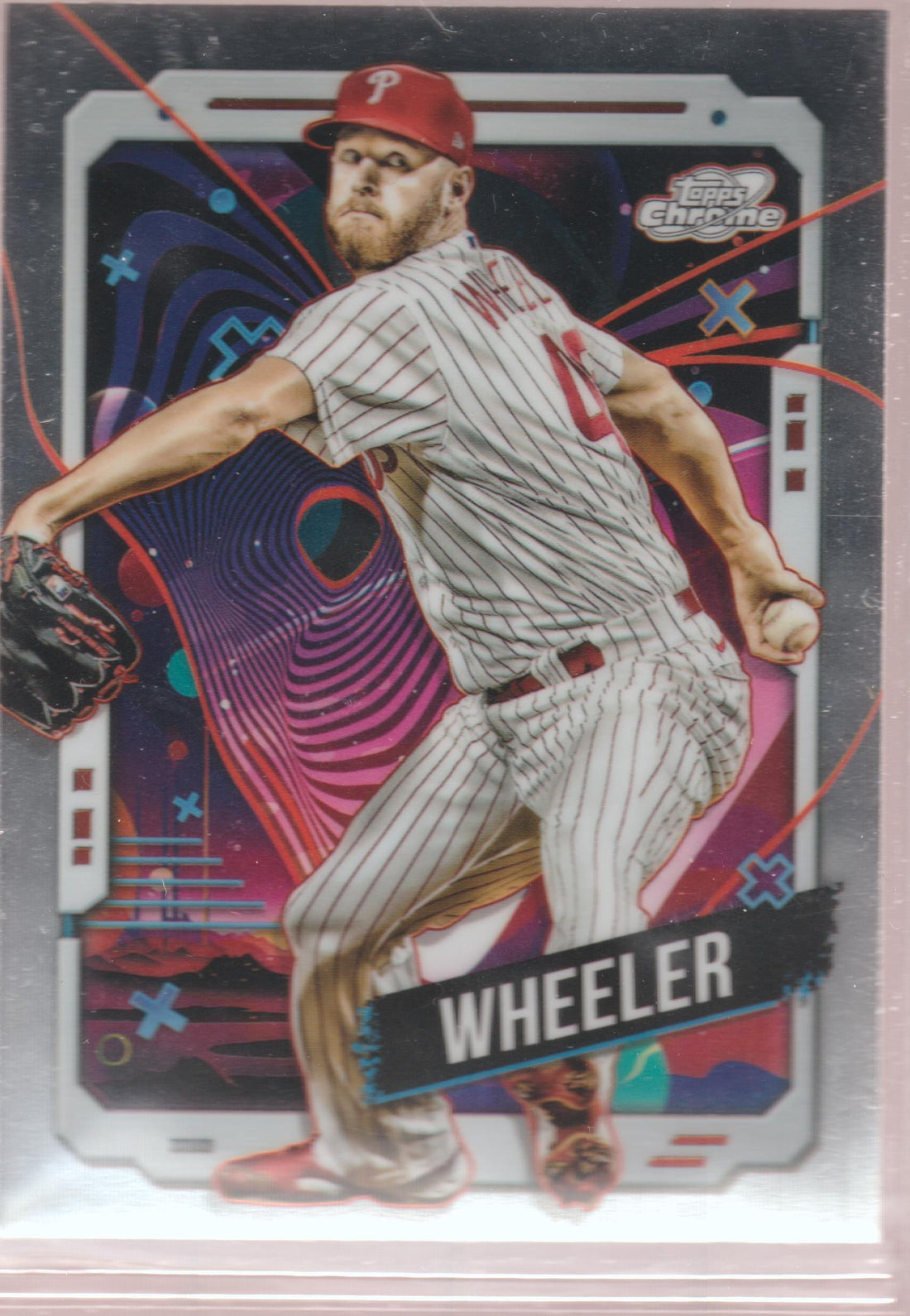 2024 Topps Chrome Cosmic #98 Zack Wheeler
