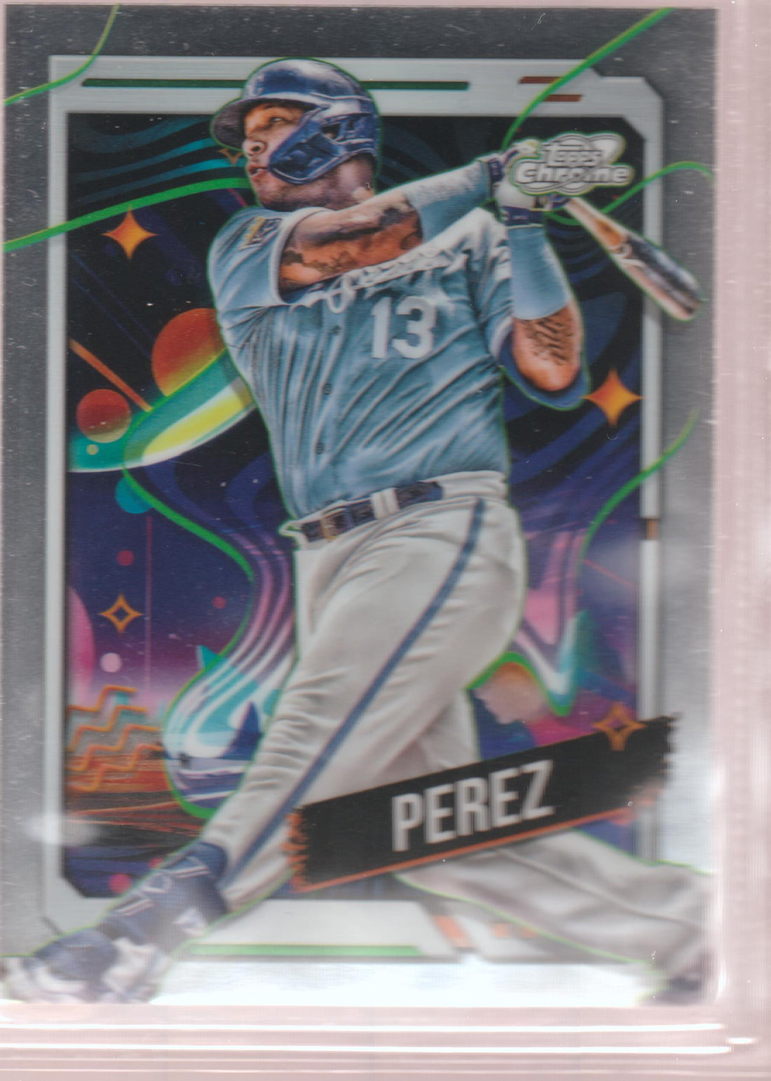 2024 Topps Chrome Cosmic #171 Salvador Perez