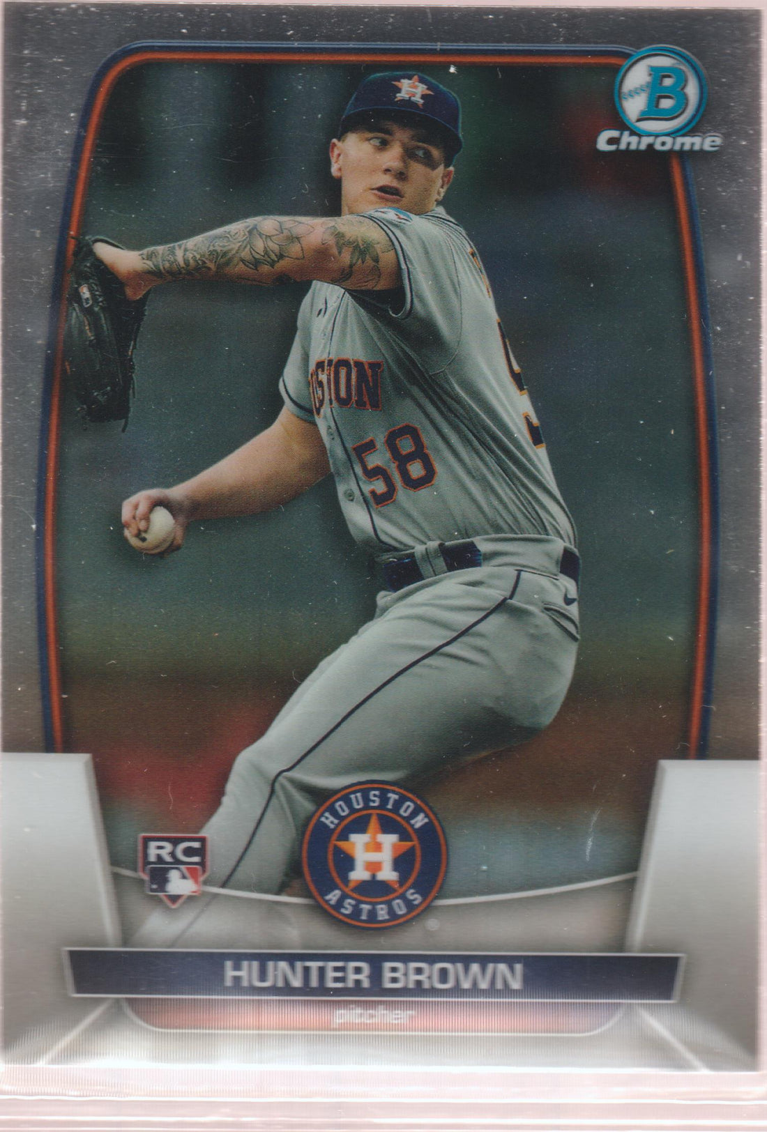2023 Bowman Chrome #69 Hunter Brown