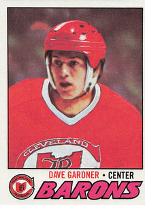 1977-78 Topps Hockey Dave Gardner #258