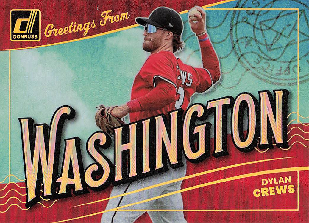 2026 Donruss Baseball Greetings From Dylan Crews #13