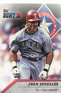 2016 Topps Bunt Baseball Juan Gonzalez #2
