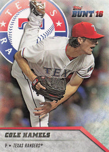 2016 Topps Bunt Baseball Cole Hamels #88
