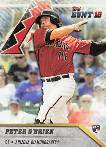 2016 Topps Bunt Baseball Peter O'Brien #134 RC