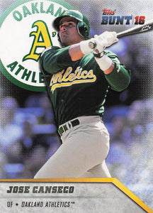 2016 Topps Bunt Baseball Jose Canseco #179