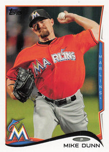 2014 Topps Update Series Baseball Mike Dunn #US-119