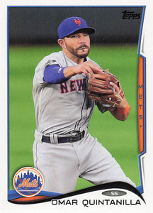 2014 Topps Update Series Baseball Omar Quintanilla #US-126