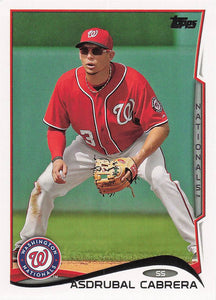 2014 Topps Update Series Baseball Asdrubal Cabrera #US-138