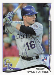 2014 Topps Update Series Baseball Kyle Parker #US-148 RC