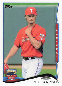 2014 Topps Update Series Baseball Yu Darvish #US-154