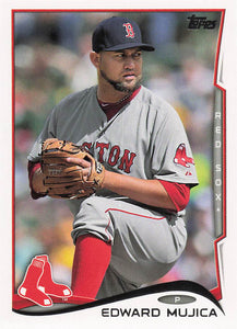 2014 Topps Update Series Baseball Edward Mujica #US-161