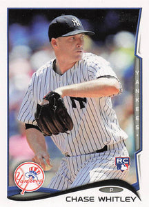 2014 Topps Update Series Baseball Chase Whitley #US-171 RC