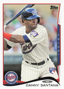 2014 Topps Update Series Baseball Danny Santana #US-184 RC