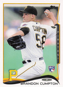2014 Topps Update Series Baseball Brandon Cumpton #US-189 RC