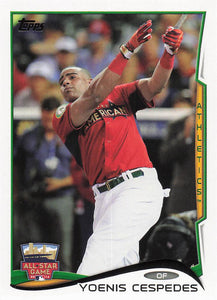 2014 Topps Update Series Baseball Yoenis Cespedes #US-191