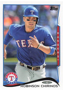2014 Topps Update Series Baseball Robinson Chirinos #US-193