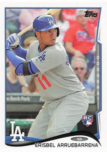 2014 Topps Update Series Baseball Erisbel Arruebarrena #US-196 RC