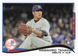 2014 Topps Update Series Baseball Masahiro Tanaka #US-200 RC